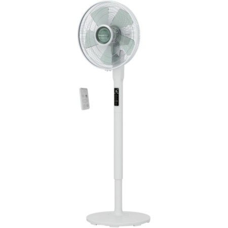 Rowenta Turbo Silence Extreme, Quiet Standing Fan, Automatic Oscillation, Noturno Mode, 4 Speeds, 30 cm, Adjustable Orientation