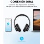 soundcore by Anker Q20i - Auriculares inalámbricos Bluetooth con cancelación de ruido activa híbrida, 40 h de tiempo de