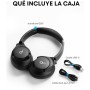 soundcore by Anker Q20i - Auriculares inalámbricos Bluetooth con cancelación de ruido activa híbrida, 40 h de tiempo de