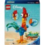 LEGO | Disney Vaiana 2 Heihei - Figura Articulada de Animal con Cabeza Giratoria, Alas Móviles y Plumas en la Cola - Gallo de