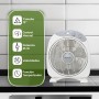 Aspes AVS351200 Grey Floor Fan, 3 Speed, 60 min Timer, 5