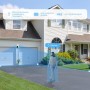 EZVIZ 2PCS Cámara Vigilancia WiFi Exterior 360°,1080P Cámara IP de Seguridad,Visión Nocturna en Color,IA Detección de