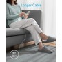 Anker Cargador Inalámbrico Magnético con Cable USB-C Integrado de 1.5 m, PowerWave Magnetic Pad Lite Solo para iPhone 12/12