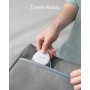 Anker Cargador Inalámbrico Magnético con Cable USB-C Integrado de 1.5 m, PowerWave Magnetic Pad Lite Solo para iPhone 12/12