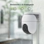 EZVIZ 2PCS Cámara Vigilancia WiFi Exterior 360°,1080P Cámara IP de Seguridad,Visión Nocturna en Color,IA Detección de