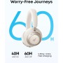 Soundcore Space One Pro de Anker, Auriculares con Cancelación de Ruido Activa Adaptativa con 6 Micrófonos, Diseño Muy Plegable,