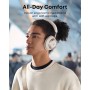 Soundcore Space One Pro de Anker, Auriculares con Cancelación de Ruido Activa Adaptativa con 6 Micrófonos, Diseño Muy Plegable,