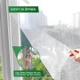 Mosquitera para Ventana 2 Set - 110 x 130 CM - BLANCA, No es Necesario Taladrar, CON Cúter, Adhesivo, Se Puede Cortable DIY