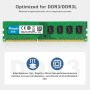 Wlizedle RAM 16GB Kit (2x8GB) DDR3 1600MHz CL11 UDIMM PC3-12800 240-Pin 1.5V Non-ECC Unbuffered 2Rx8 Dual Rank Upgrade
