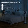 LEVOIT 20dB Intelligent Quiet Standing Fan, DC Motor, Low Consumption Circulator Fan with WIFI, 4 Modes and 12 Speeds at 1614
