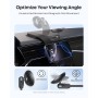 Anker Magnetic Car Mount for iPhone 16/15, 360° AdjustableCar Phone Holder with Alloy Bracket, Only for iPhone 16/16 Pro/16 Pro