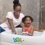 Bestway 51116 - Piscina Hinchable Infantil Bañera Bebé 86x86x25 cm, Multicolor