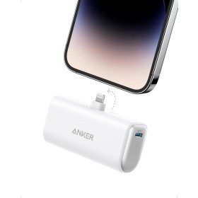 Power Bank Anker 621 con Conector Lightning, Cargador portátil inalámbrico de 12 W con Certificado MFi de 5000 mAh, Compatible