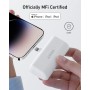Power Bank Anker 621 con Conector Lightning, Cargador portátil inalámbrico de 12 W con Certificado MFi de 5000 mAh, Compatible