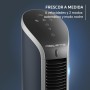 Rowenta Eole Compact, Tower Fan, Exceptional Coolness, Quiet Comfort, 60% Less Energy, VU6220F0