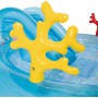 INTEX 56137 Piscina Hinchable Infantil, Juegos Cono Arco Iris con Tobogán, para Mayores de 2 Años, Capacidad de 168206 litros,
