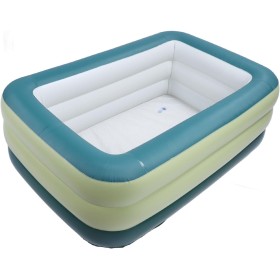 Piscina Inflable, Piscina Inflable Engrosada De 3 Capas sobre El Suelo para Niños Adultos Juego Fácil para Fiesta Acuática De