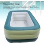 Piscina Inflable, Piscina Inflable Engrosada De 3 Capas sobre El Suelo para Niños Adultos Juego Fácil para Fiesta Acuática De