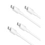 Anker cable usb c carga rapida, 0.9 m cable usb c con 60 W/3A, doble trenzado de nylón, para iPhone 15, Samsung Galaxy S23, iPad