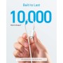 Anker cable usb c carga rapida, 0.9 m cable usb c con 60 W/3A, doble trenzado de nylón, para iPhone 15, Samsung Galaxy S23, iPad