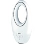 Bladeless Fan with Remote Control | 3 Speeds | Automatic Oscillation | LED Light with 4 Interchangeable Lights | Timer up to
