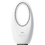 Bladeless Fan with Remote Control | 3 Speeds | Automatic Oscillation | LED Light with 4 Interchangeable Lights | Timer up to