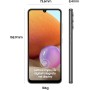 SAMSUNG Galaxy A32 - Smartphone 128GB, 4GB RAM, Dual Sim, Black
