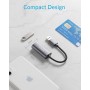 Anker PowerExpand - Adaptador USB 3.0 a Gigabit Ethernet, Aluminio, diseño Compacto, Adaptador USB-A Ethernet para MacBook Pro