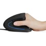 Anker Ratón Vertical: Ratón con Cable con Mango Vertical y diseño ergonómico, 1000/1600 dpi, 5 Botones,Cable USB 1,46 Metros,