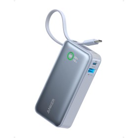 Anker Nano Powerbank 10.000 mAh Powerbank con Cable USB-C Integrado, PD 30 W de Potencia máxima con 1 x USB-C & A, Compatible