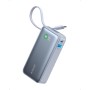 Anker Nano Powerbank 10.000 mAh Powerbank con Cable USB-C Integrado, PD 30 W de Potencia máxima con 1 x USB-C & A, Compatible