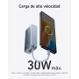 Anker Nano Powerbank 10.000 mAh Powerbank con Cable USB-C Integrado, PD 30 W de Potencia máxima con 1 x USB-C & A, Compatible