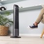 Cecotec EnergySilence 9090 Skyline Digital Tower Fan with Remote Control and Timer, 45 W, 40 Inches (102 cm) Height,
