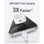 Enchufe USB-C Anker Nano, Cargador USB-C de Alta Velocidad de 30 W, Carga rápida PIQ 3.0 y PPS, para iPhone 15/14/13 Series,