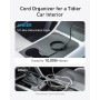 Anker MagGo Cargador Inalámbrico para Coche Compatible con MagSafe, Rápido de 15W, Ángulo Ajustable de 360° e Imanes Potentes,