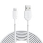 Anker cable iphone, Powerline II, cable iphone carga rapida, Apple MFI-Certificado para iPhone X/Plus 8/8 / 7/7 Plus / 6s / 6/6