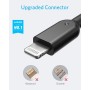 Anker cable iphone, Powerline II, cable iphone carga rapida, Apple MFI-Certificado para iPhone X/Plus 8/8 / 7/7 Plus / 6s / 6/6
