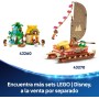 LEGO | Disney Vaiana 2 Heihei - Figura Articulada de Animal con Cabeza Giratoria, Alas Móviles y Plumas en la Cola - Gallo de