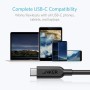 Anker PowerLine II - Cable conector de USB-C a USVB-C 3.1 Gen 2, de 91,4 cm, con alimentación, para Galaxy S8, S8+, Google