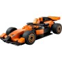 LEGO City Piloto de F1 con Coche McLaren, Juguete de Construcción con Mini Vehículo de Fórmula 1 y Minifigura para Juegos de