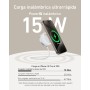 Anker MagGo Cargador Inalámbrico iphone,Base de Carga Inalámbrica y Magnética,Ultrarápida 15W Qi2 Certificado Compatible con