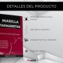 TECHZOCO Cemento Gris en polvo, Preparado de cemento, Producto en polvo, Indicado para colocación y encolado de agujeros, Uso