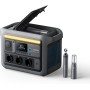 Anker SOLIX C800 Plus Portable Power Station, Generador solar con luces de camping 1200 W (pico 1600 W), batería LiFePO4 768 Wh