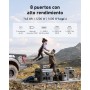 Anker SOLIX C800 Plus Portable Power Station, Generador solar con luces de camping 1200 W (pico 1600 W), batería LiFePO4 768 Wh