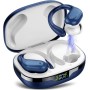 Auriculares Inalambricos, Auriculares Bluetooth 5.3 con Gancho de la Oreja, 60H de Reproducción, Pantalla LED, Llamada ENC HD,