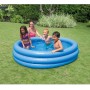 Intex 58446NP - Piscina Hinchable 3 Aros Azul 168 x 38 cm, 581 litros