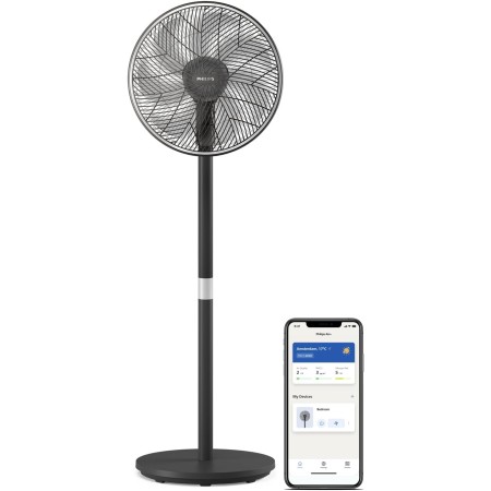 PHILIPS Tower Fan Series 5000, Height 105 cm, Oscillation, Remote Control, Timer, 3 Modes, 40 W, Powerful and Quiet Airflow,