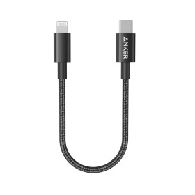 Anker 331 USB-C auf Lightning Kabel, New Nylon USB-C auf Lightning Ladekabel (30cm), Geeignet für iPhone 13 13 Pro 12 Pro Max 12