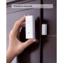 eufy Security by Anker, Sensor de Puerta, Detecta Apertura/Cierre de Puertas y Ventanas, Envía Alarma, Dispara Alarma, 2 años de