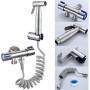 CHILL HOUSE Ducha Higienica para WC en Acero Inox con Grifo bidet, Manguera Bidet y Ducha bidet para Inodoro Completo - Grifo